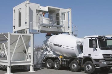 <span style='font-weight:300;'>Centrales à béton mobile 30 m3</span><br/>Liebherr Mobilmix 0.5 après la Bauma, à Alger