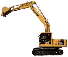 <span style='font-weight:300;'>Pelle 220 et 450lc</span><br/>La série 8 Komatsu débarque en Algérie