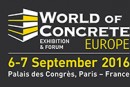 WORLD OF CONCRETE EUROPE revient en septembre 2016 à Paris