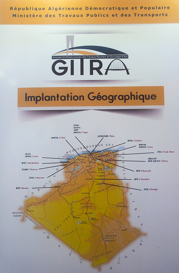 carte implantation gitra