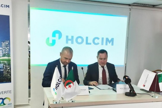 Partenariat financier : Holcim bénéficié d’un crédit de 1,4 Milliards DZD de la société général Algérie (SGA)