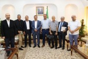 Rakhroukh reçoit les membres du bureau exécutif de la Fédération nationale des travailleurs des travaux publics