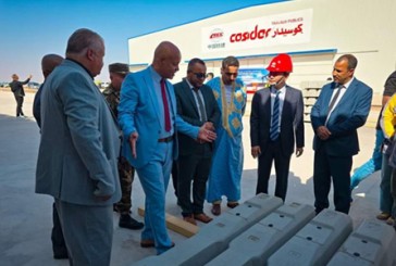 CRCC : Lancement d’une usine chinoise de traverses ferroviaires à Tindouf