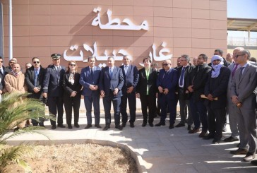 Les Ministres M.Arkab, A.Djellaoui et S. Sayoud à Béchar pour la réception du projet de la ligne minière Ouest