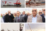 Travaux maritimes Annaba : Avancement des travaux du port phosphatier et de la ligne minière Est