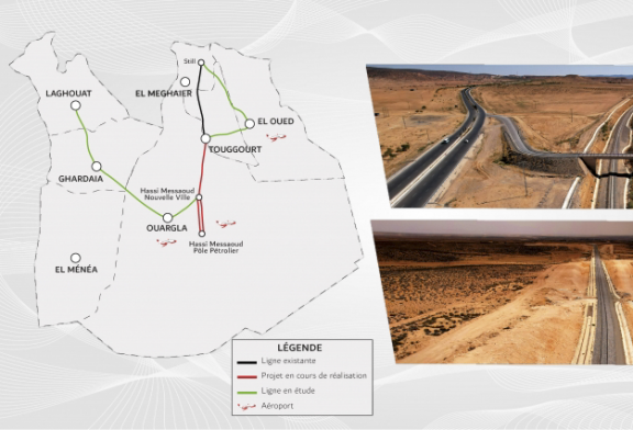 Laghouat – Ghardaïa : un appel d’offres ferroviaire qui attise les convoitises