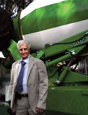 M. Amilcare Merlo, Ceo du Groupe Merlo, constructeur italien de chariots à portée