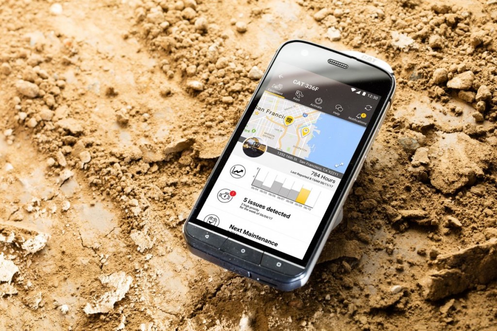 Le digital embarqué sur les machines CAT: Une nouvelle application simplifiée de gestion de flottes à distance