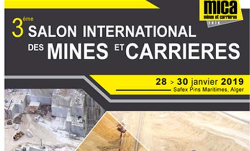 Le secteur minier tient son salon du 28 au 30 janvier à Alger