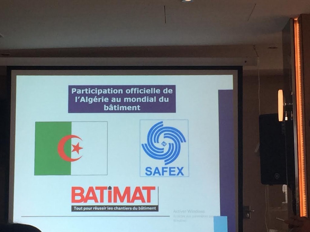 Bâtimat Paris 2019 : L’Algérie confirme sa deuxième participation