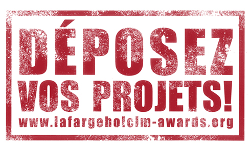 Derniers jours pour s’inscrire aux LafargeHolcim Awards 2 Millions de Dollars de récompenses totales