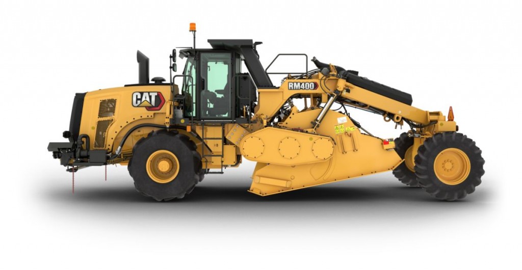 Recyclage de chaussées : Caterpillar lance RM400 en remplacement de la RM300