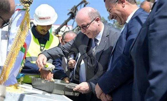 Transport : Benabderrahmane pose la première pierre du projet de modernisation de la ligne ferroviaire jumelle Annaba-Bouchegouf