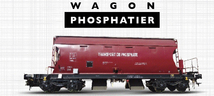 Ferrovial: 1.820 wagons phosphatiers seront produits entre 2024 et 2026