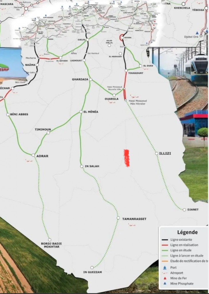 Infrastructures 2026 : l’Algérie accélère sur le ferroviaire transsaharien et les grands chantiers routiers